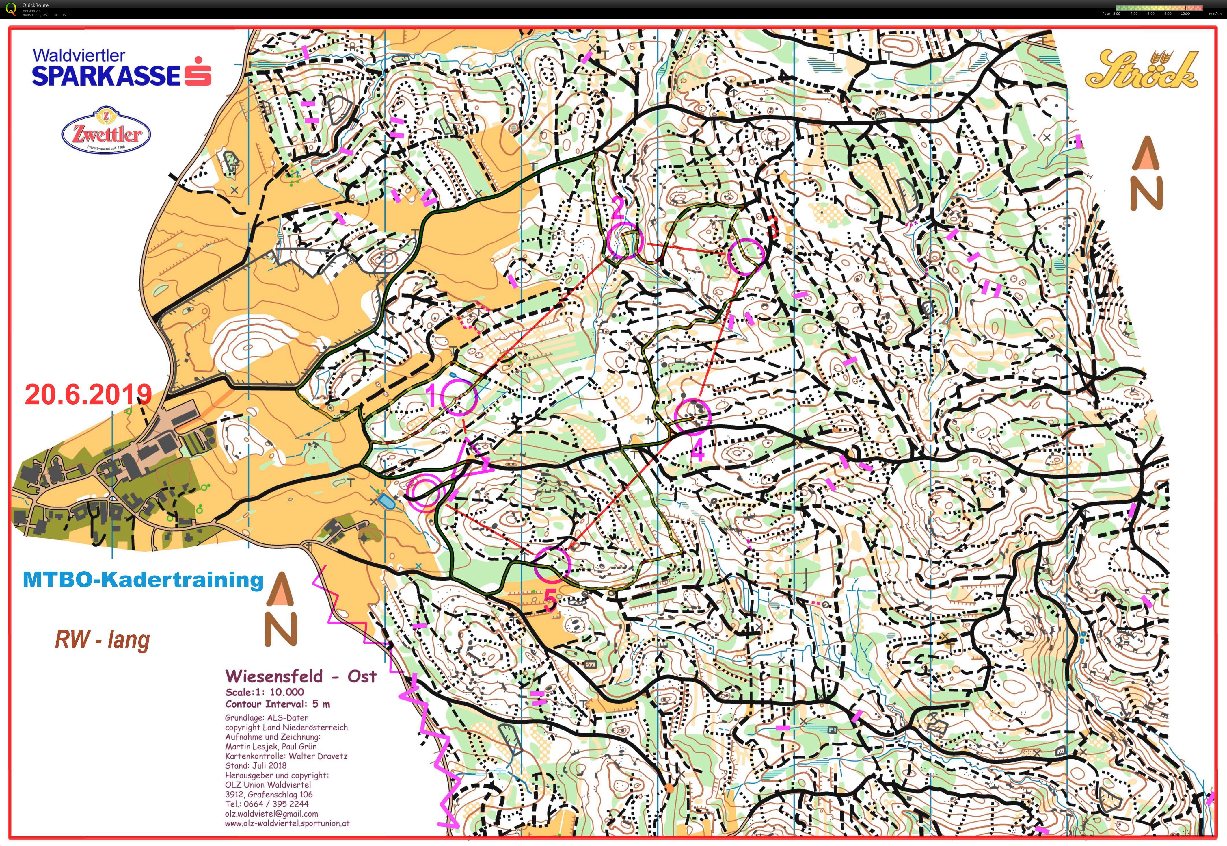 MTBO - Training 2 (21.06.2019)