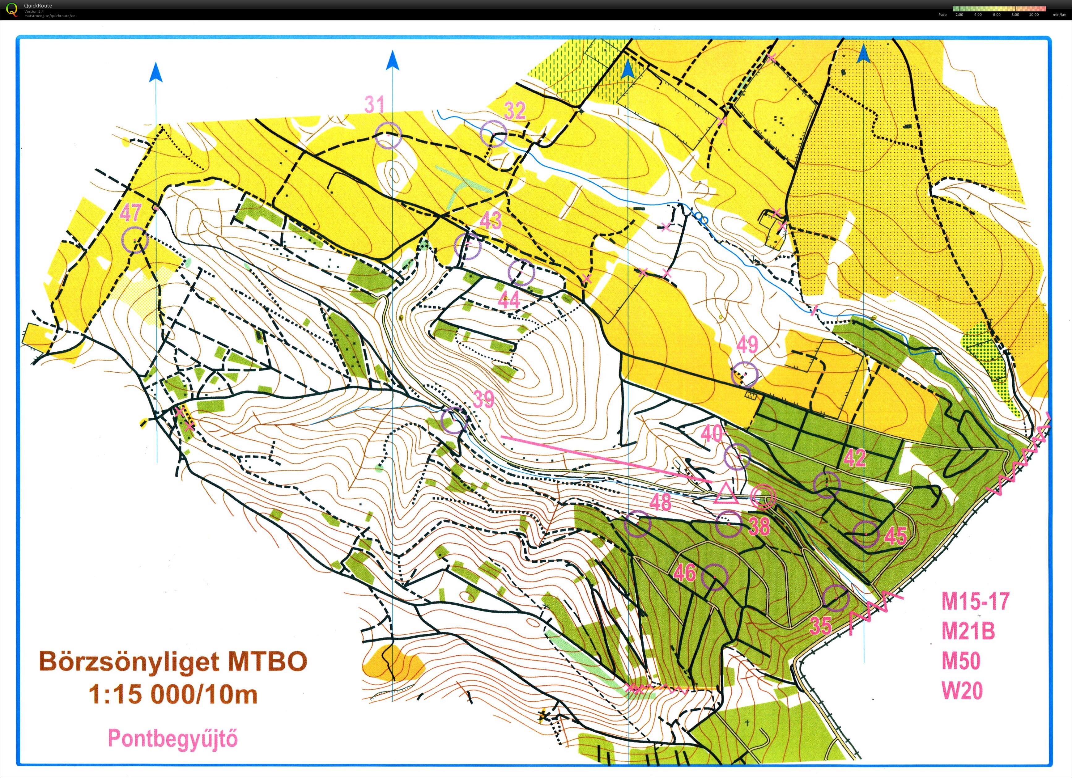 Dunakanyar MTBO 2. nap (30.06.2019)