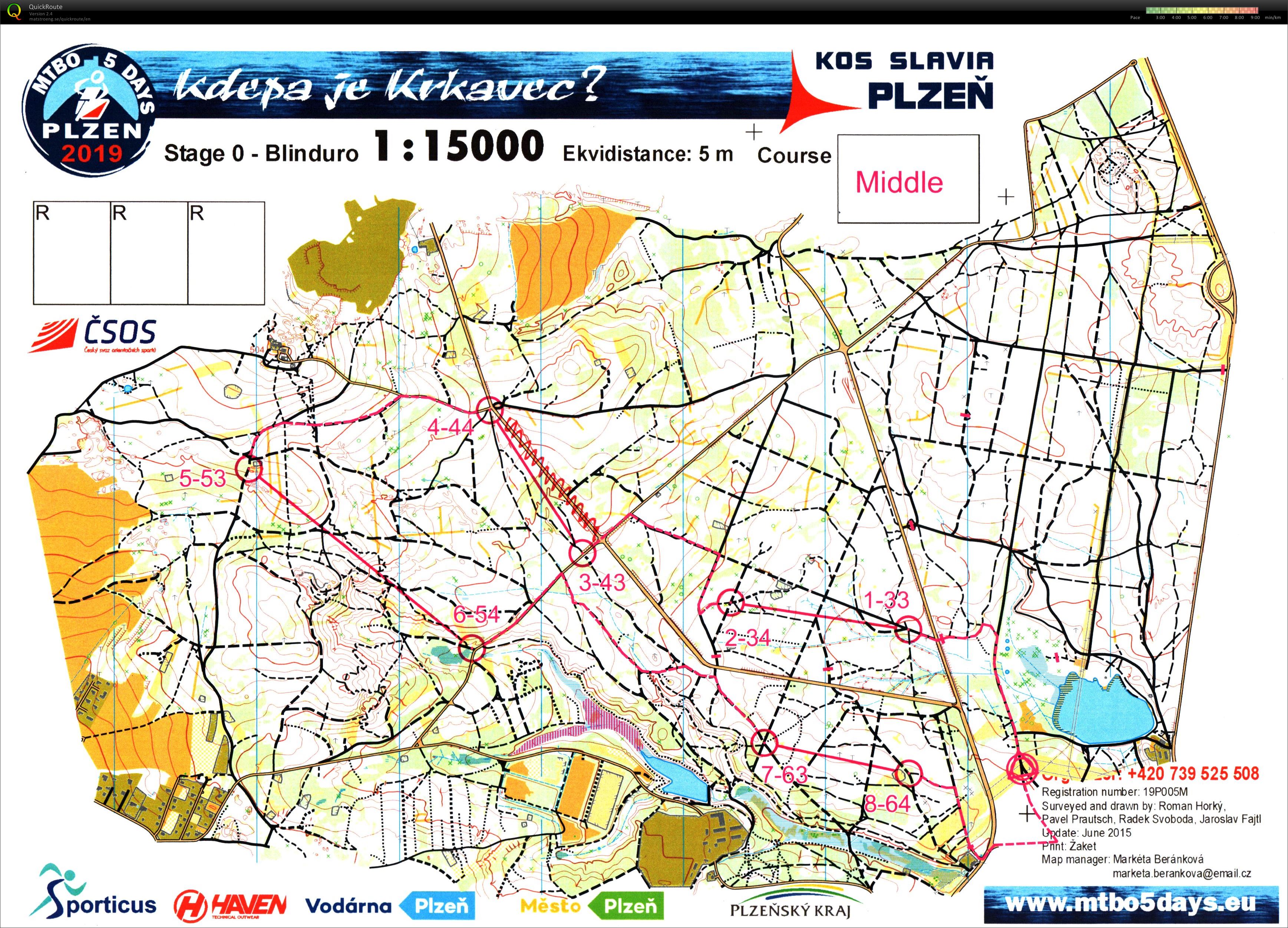 MTBO5Days E0 - Blinduro (03/07/2019)