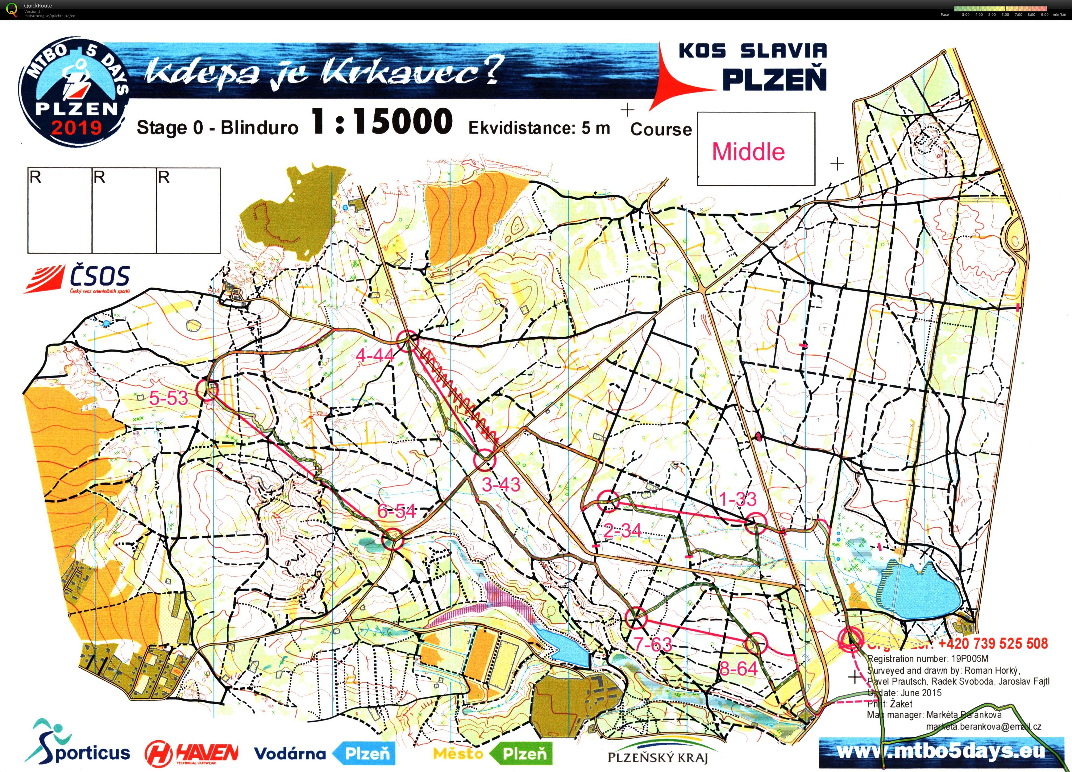 MTBO5Days E0 - Blinduro (2019-07-03)