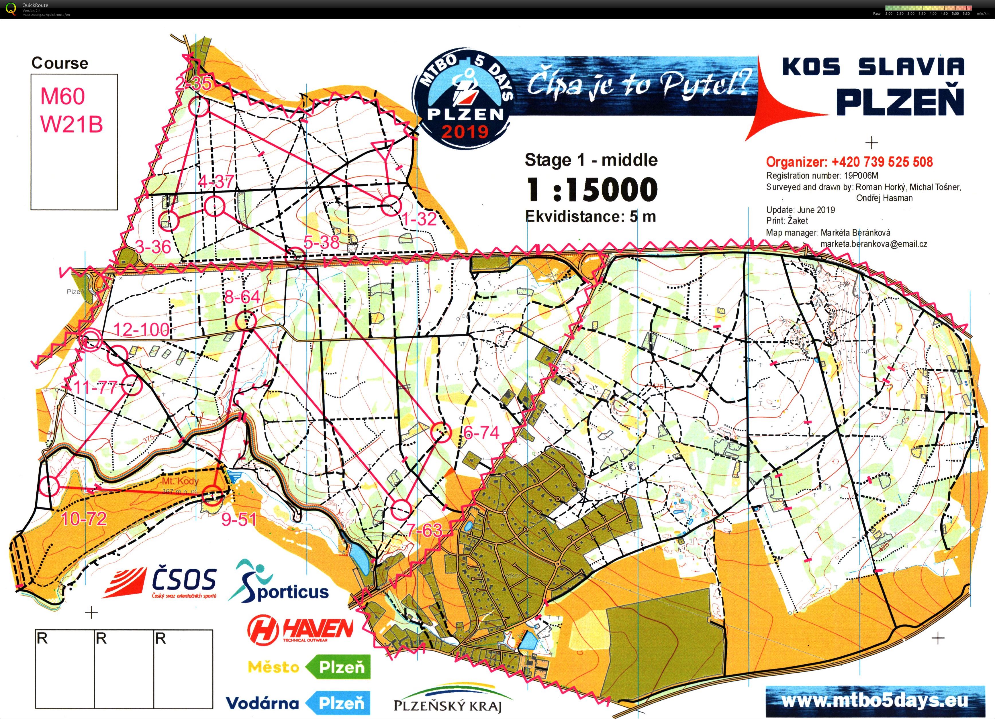 MTBO5Days E1 (04.07.2019)