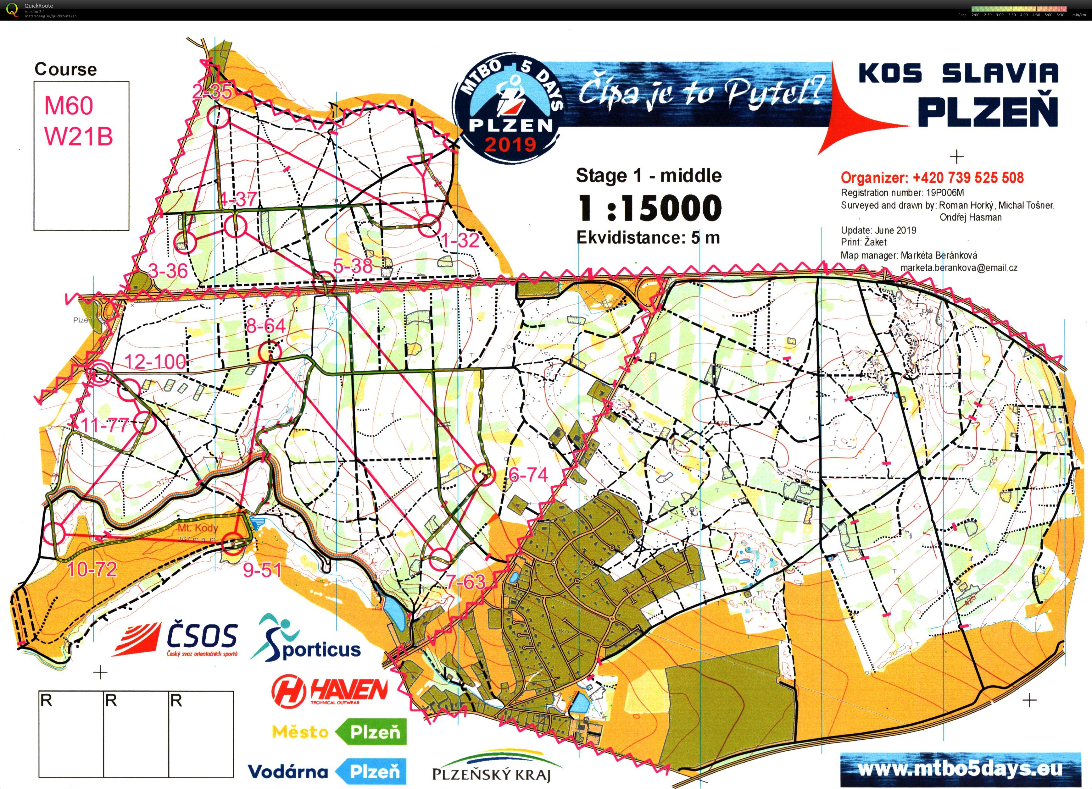 MTBO5Days E1 (04/07/2019)