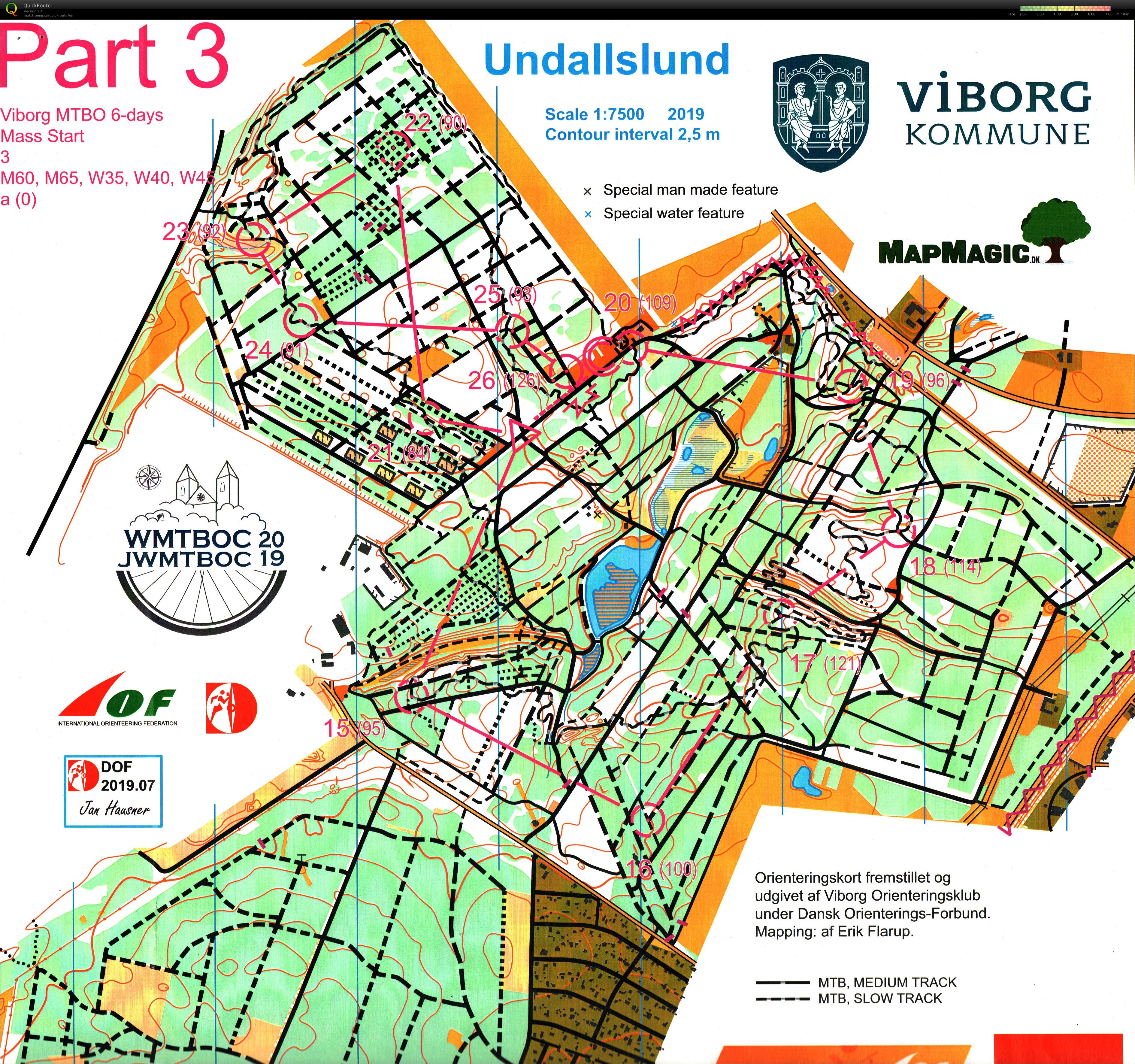 Viborg MTBO 6 days - Stage 5 (2019-08-02)