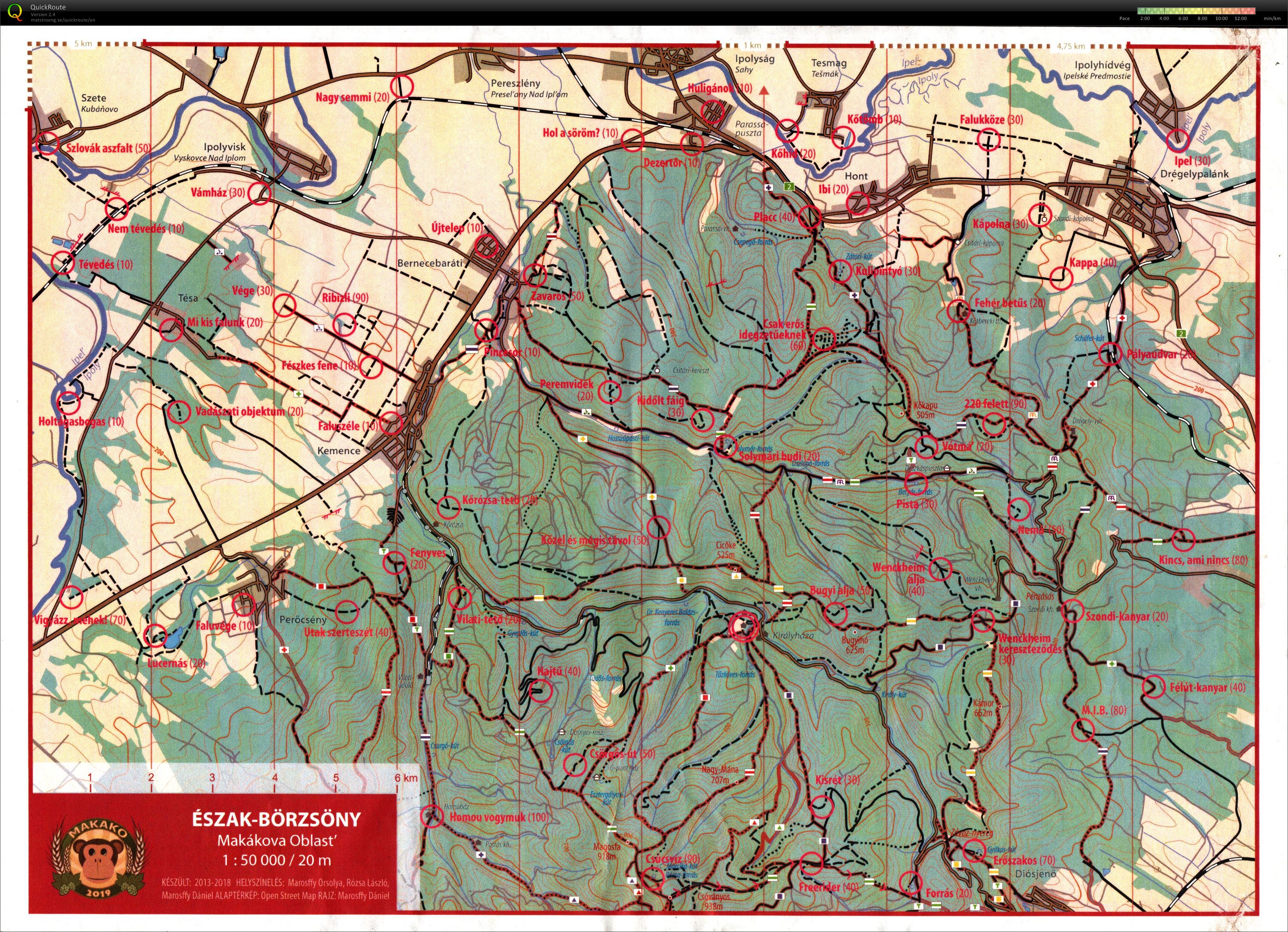 Börzsönyi Makákó - Bike Adventure (2019-08-31)