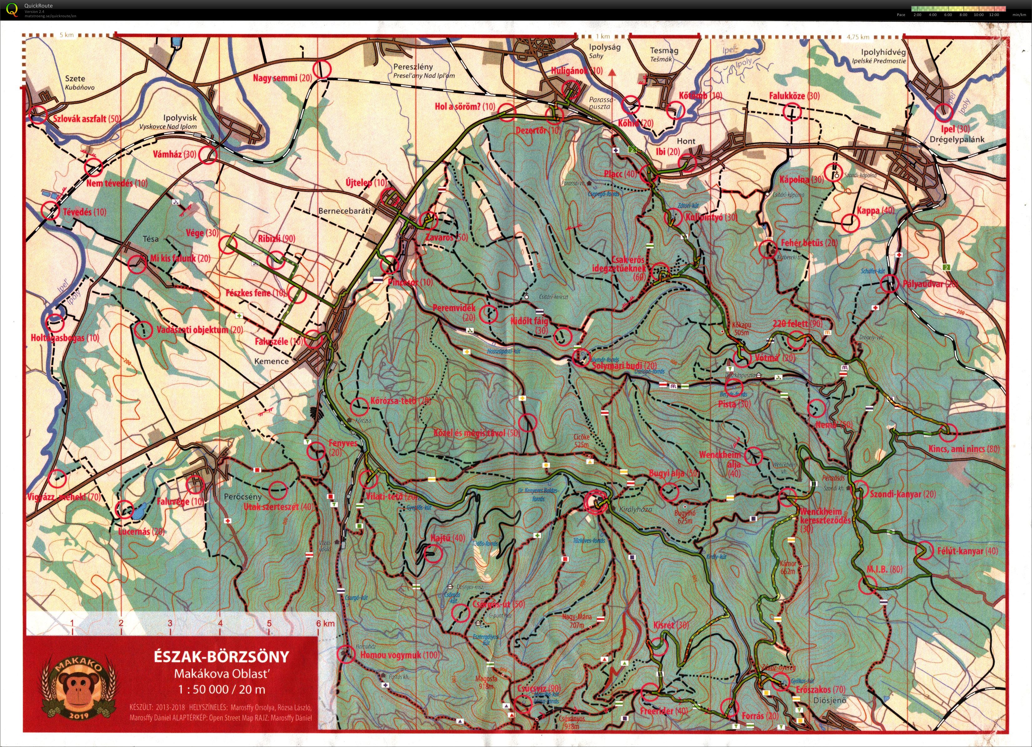 Börzsönyi Makákó - Bike Adventure (2019-08-31)