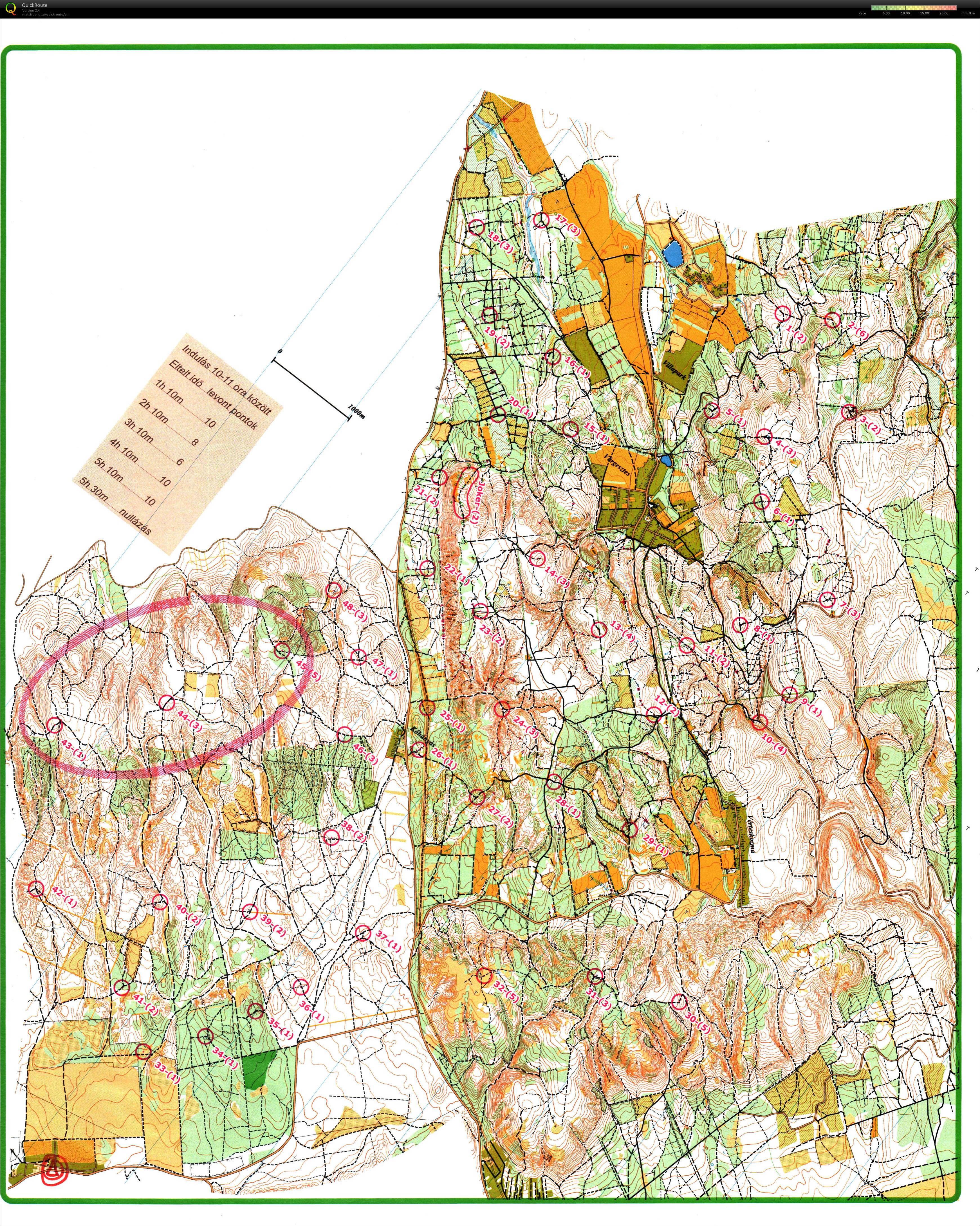 MTBO Évadzáró (2019-11-16)