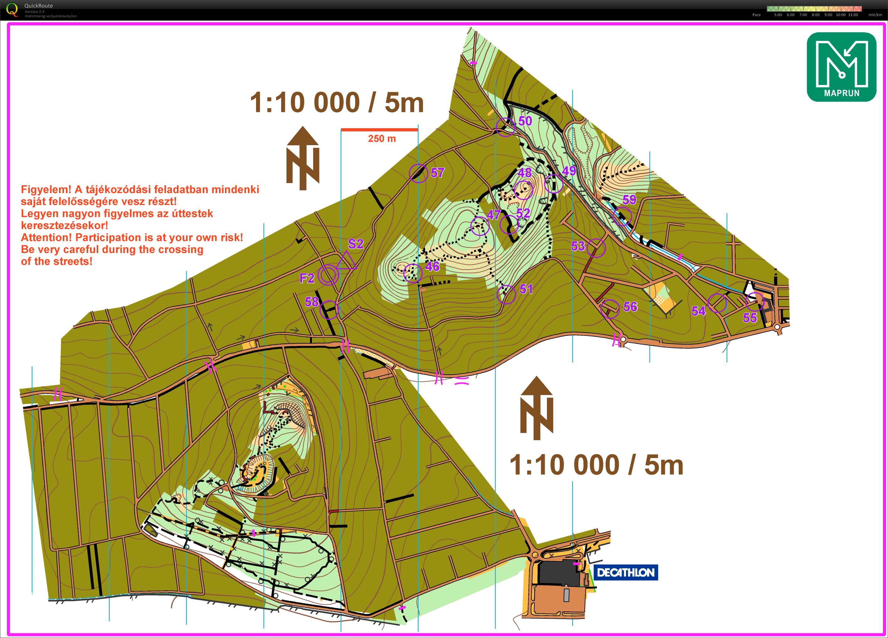 maprun: HUNPEST Budaors Uthegy Szabadp (2020-01-09)