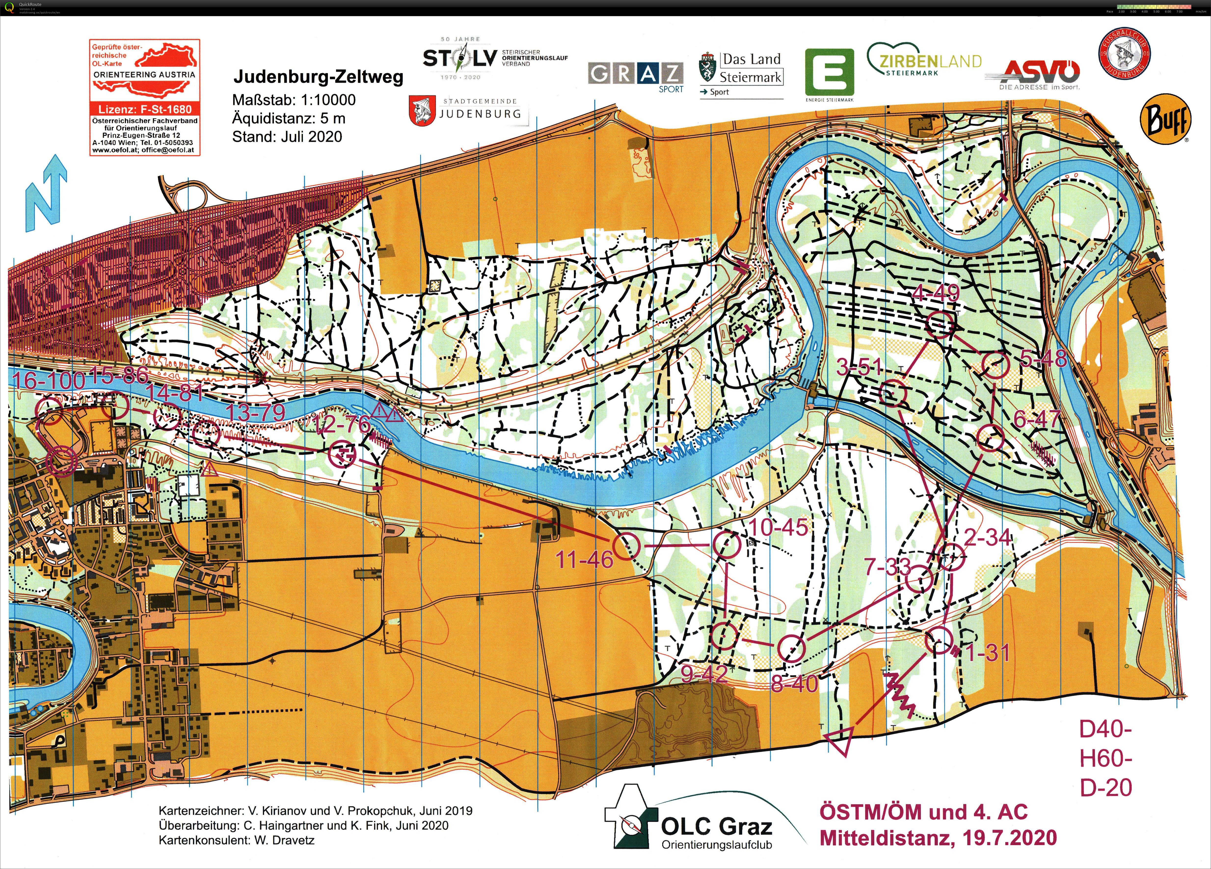 ÖM Mitteldistanz, 4. MTBO Austria Cup (2020-07-19)