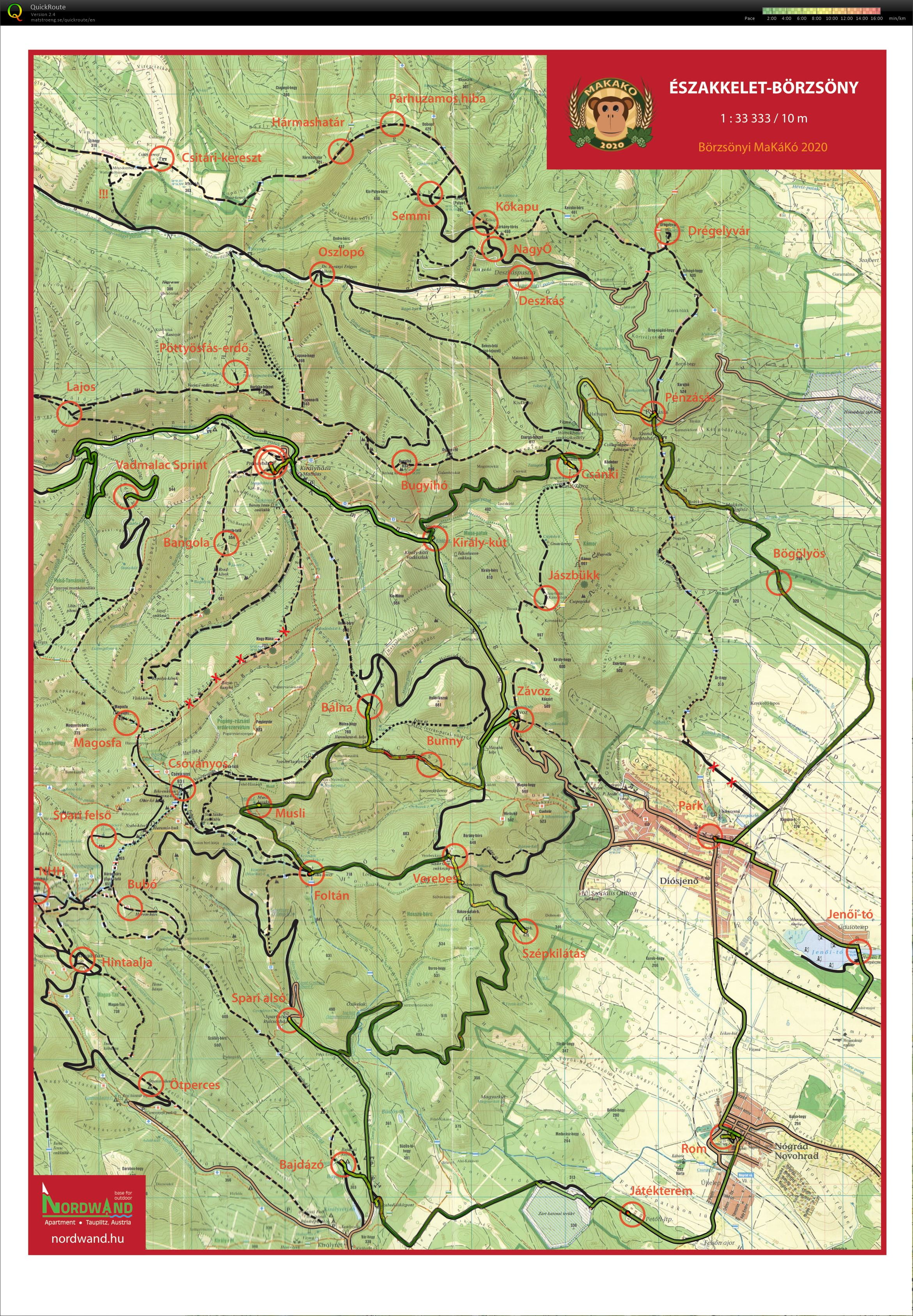 Börzsönyi Makákó - Bike Adventure (2020-10-17)