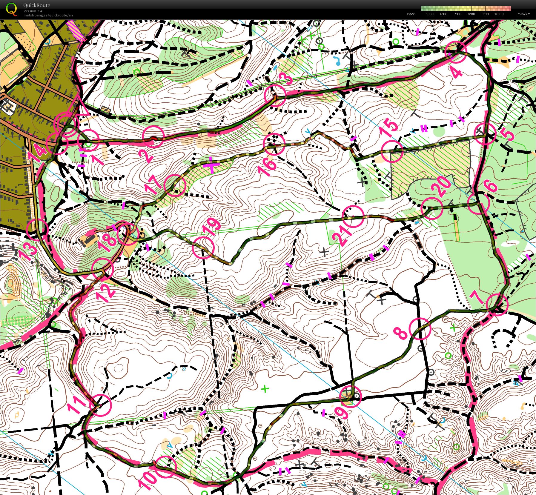 maprun: HUNKOMA Vargesztes Szabadp (2020-11-19)