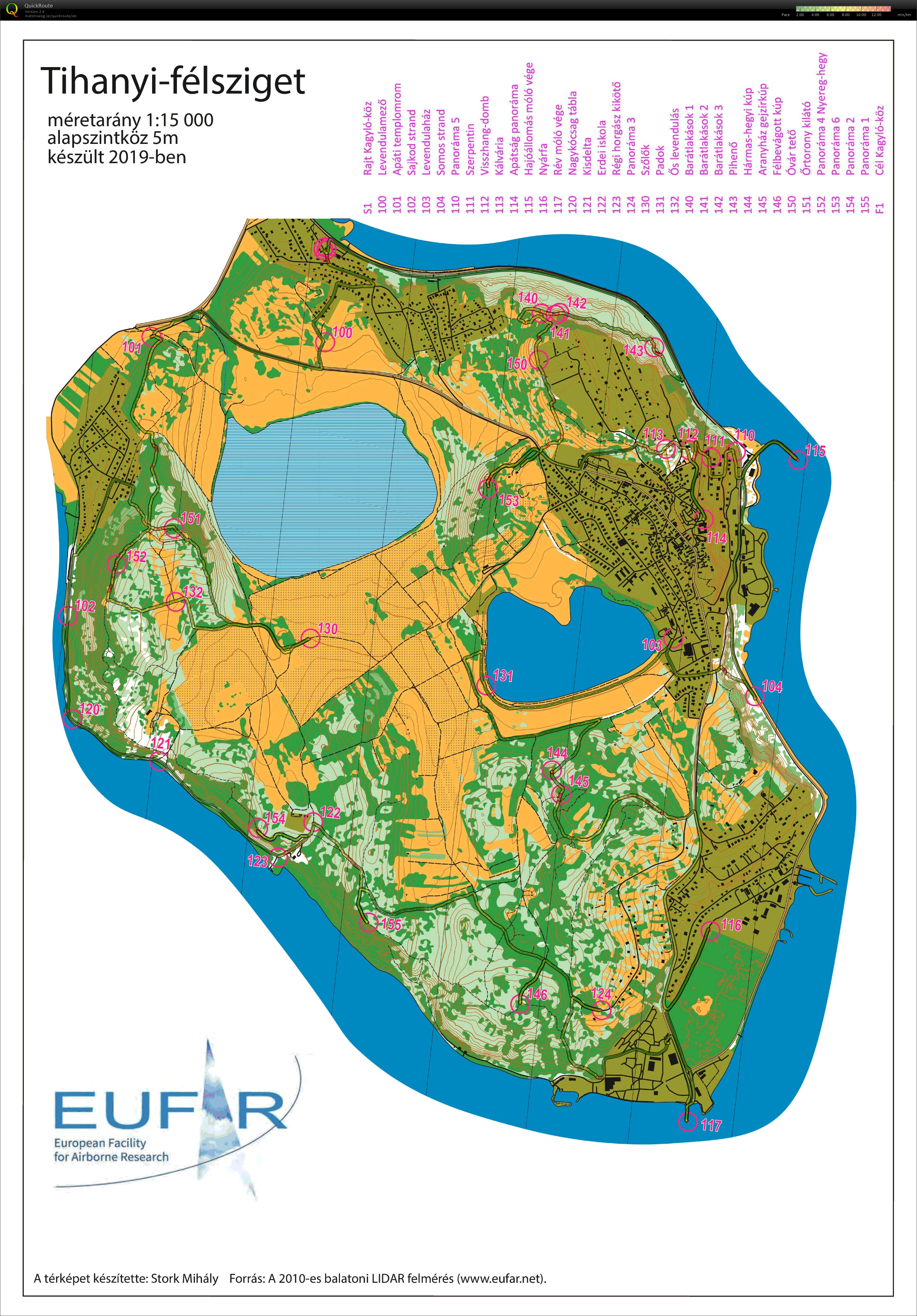 maprun: HUNVSZP Tihany kincsei pontb (2020-12-01)