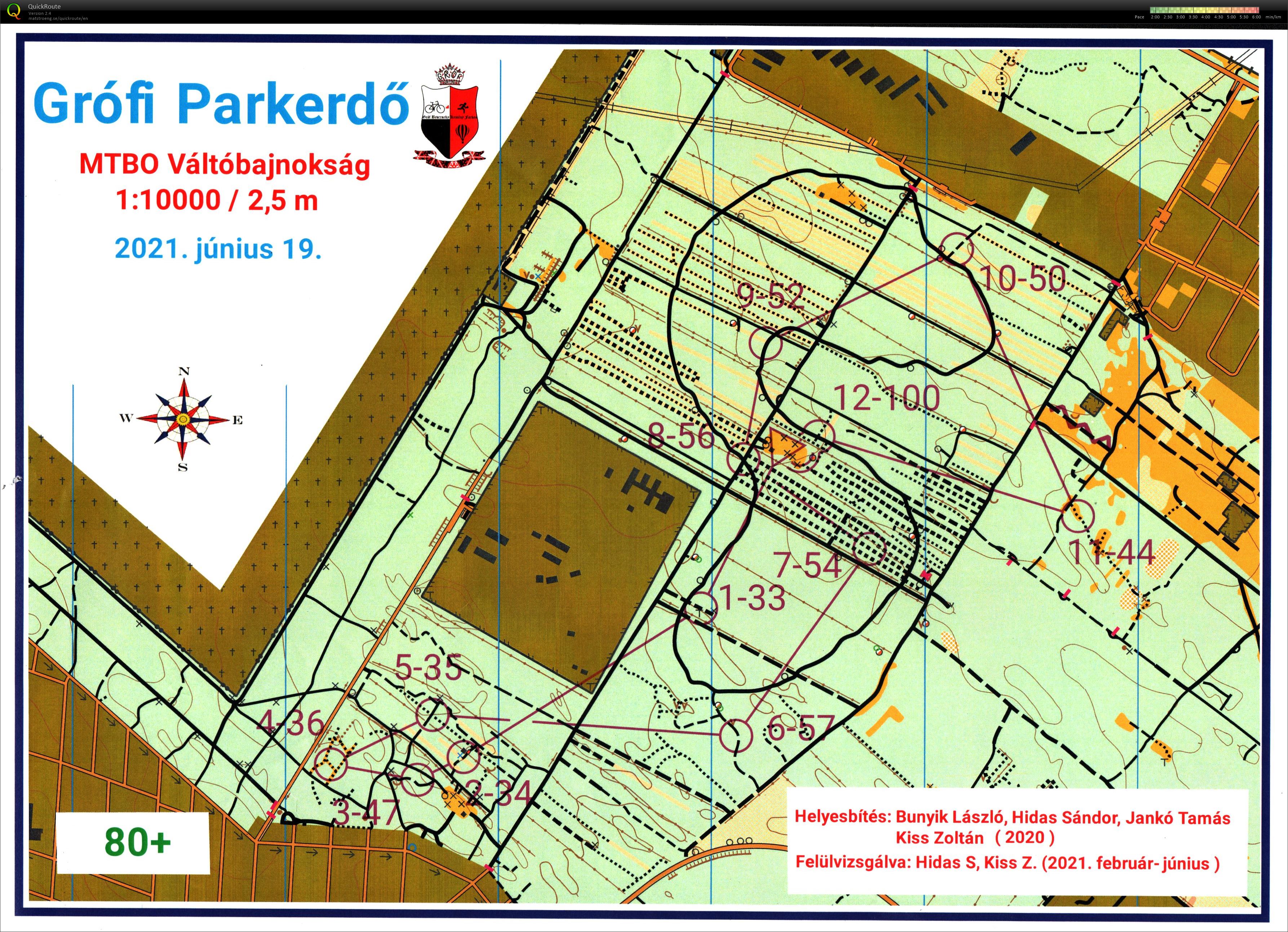 Tájékozódási kerékpáros Országos Váltóbajnokság (19.06.2021)