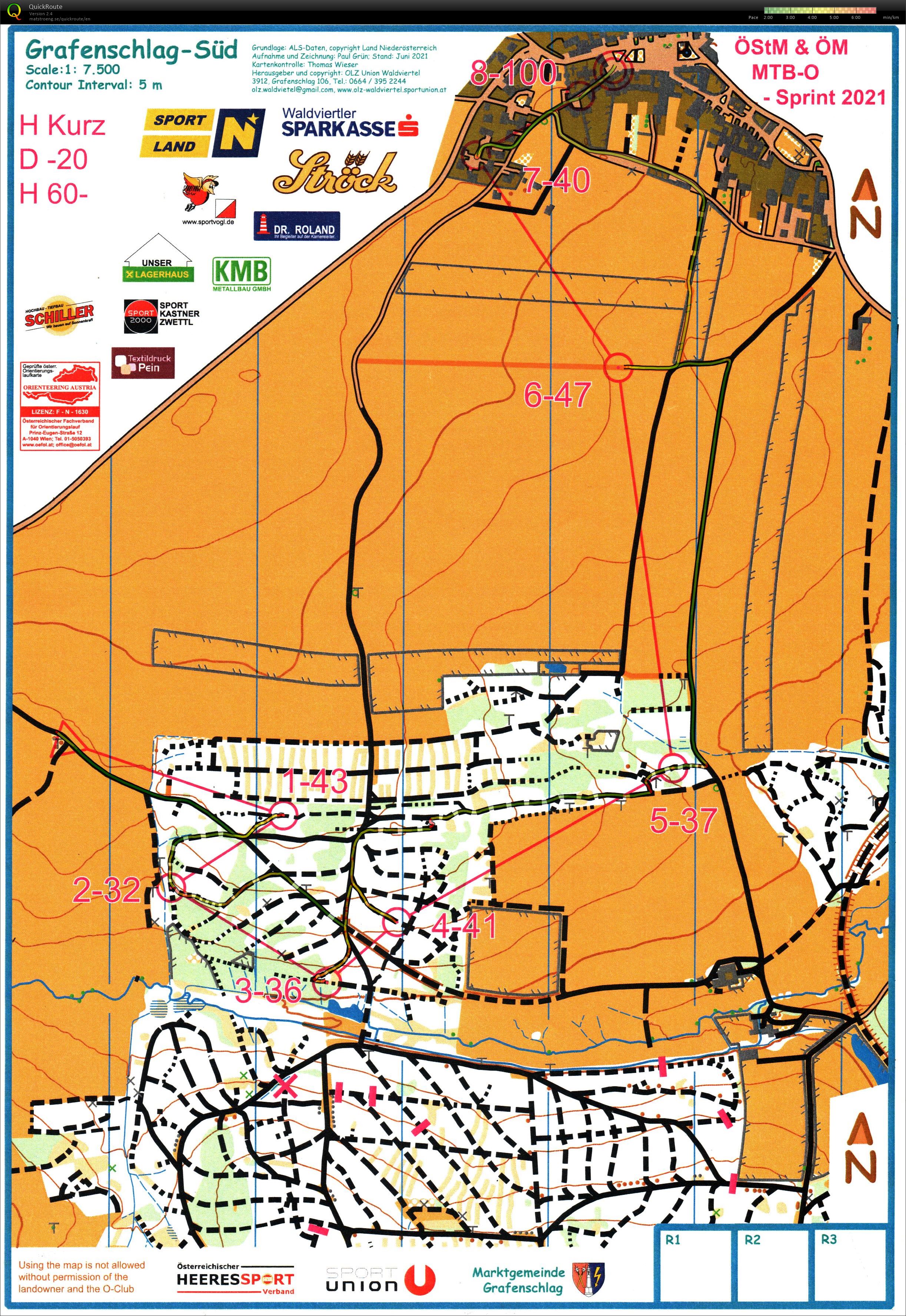 ÖM Sprint, 4. MTBO Austria Cup (2021-07-31)