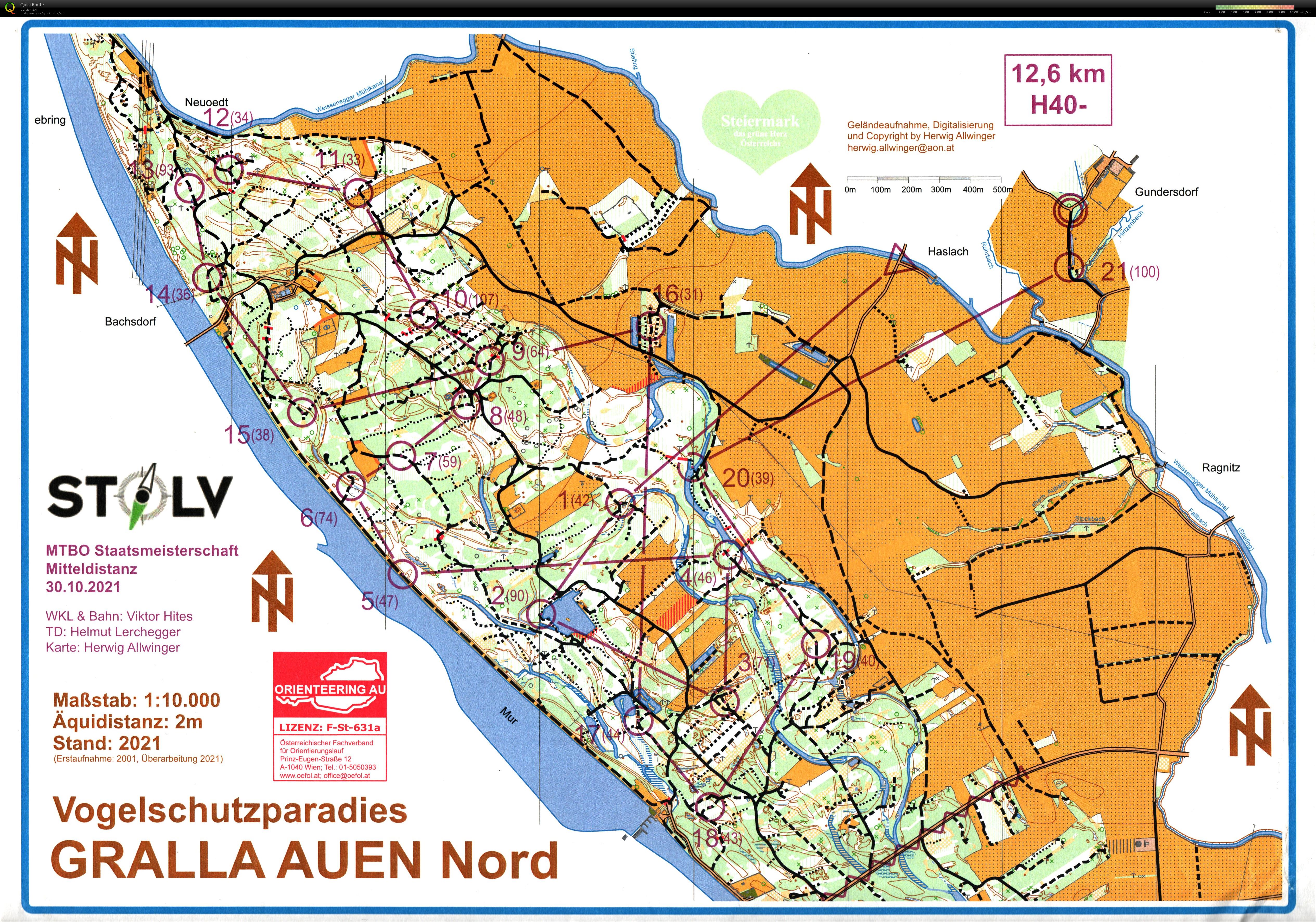 ÖM Mitteldistanz, 9. MTBO Austria Cup (2021-10-30)