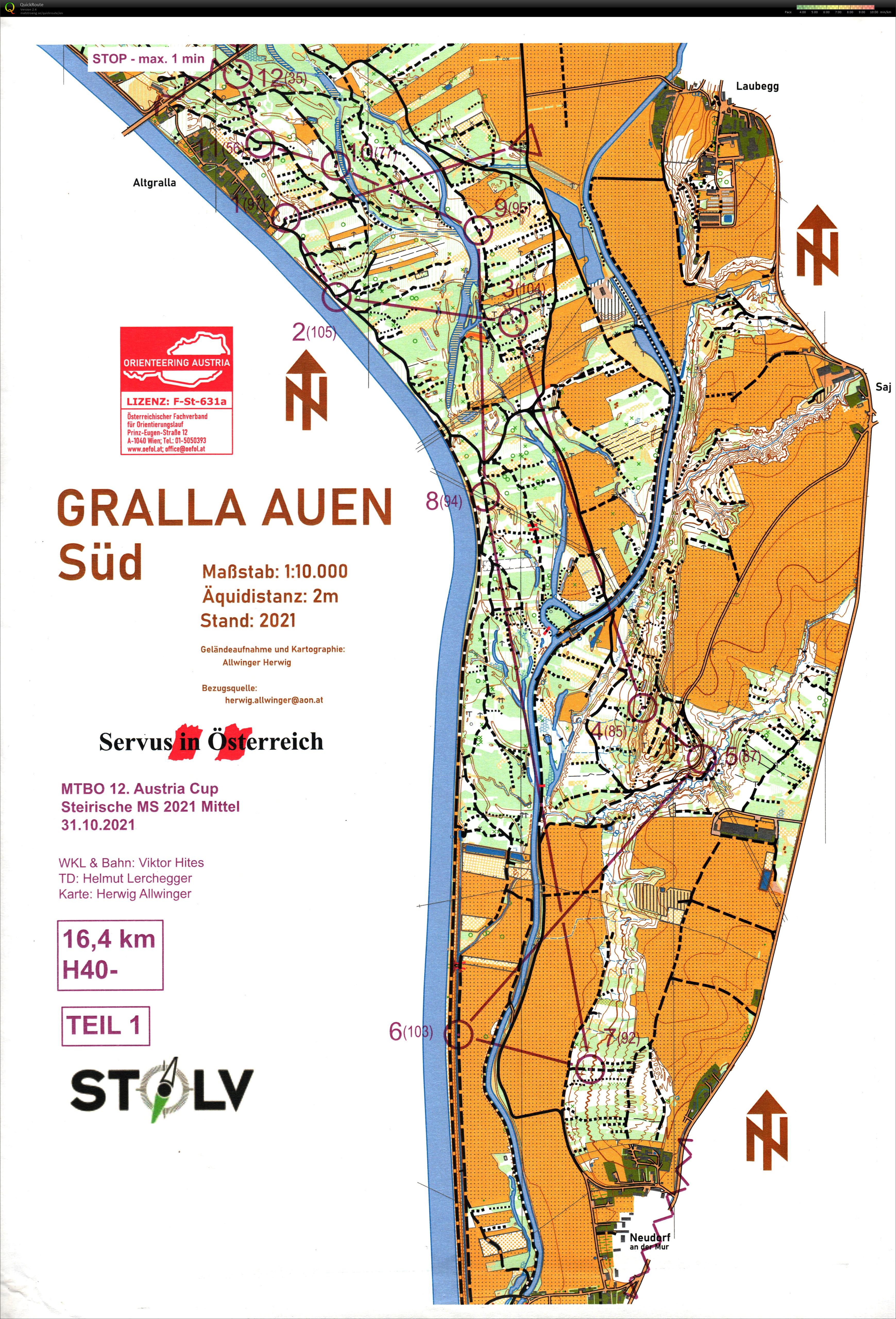 10. MTBO Austria Cup (2021-10-31)