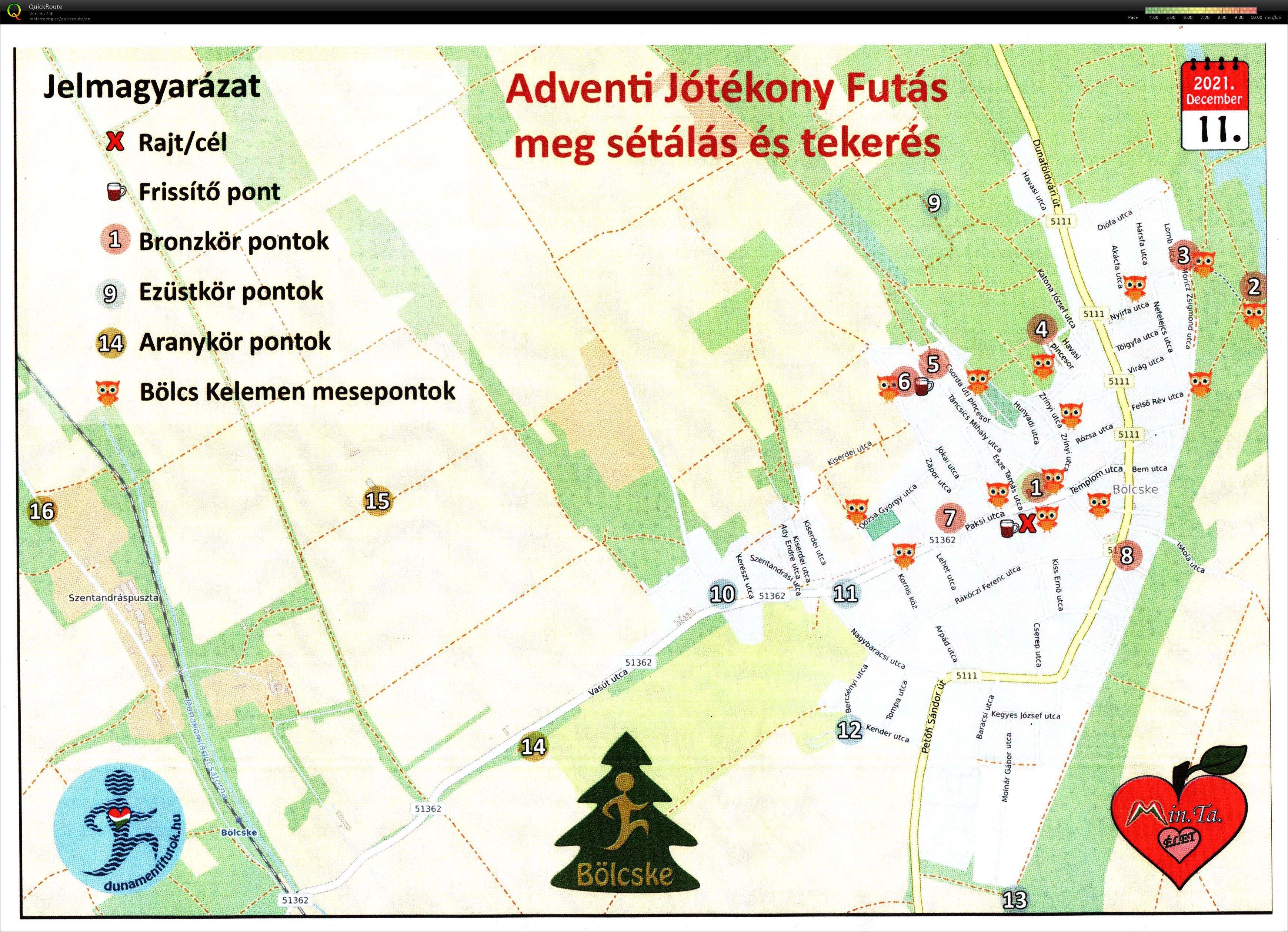 Adventi Jótékony Futás (2021-12-11)