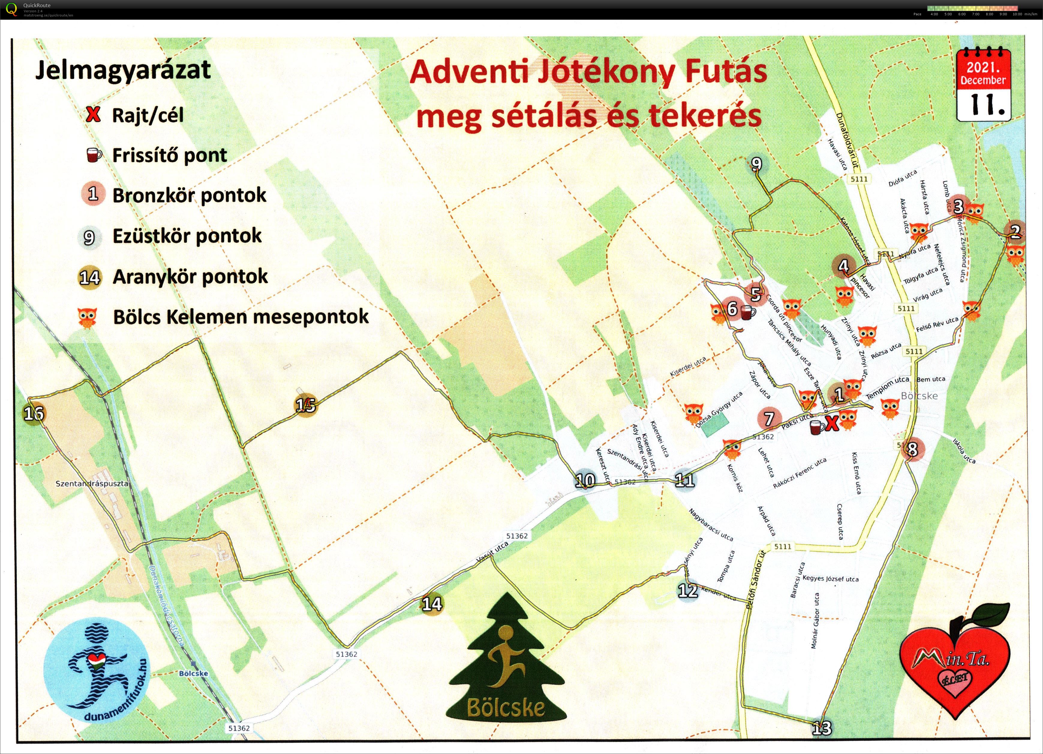Adventi Jótékony Futás (2021-12-11)