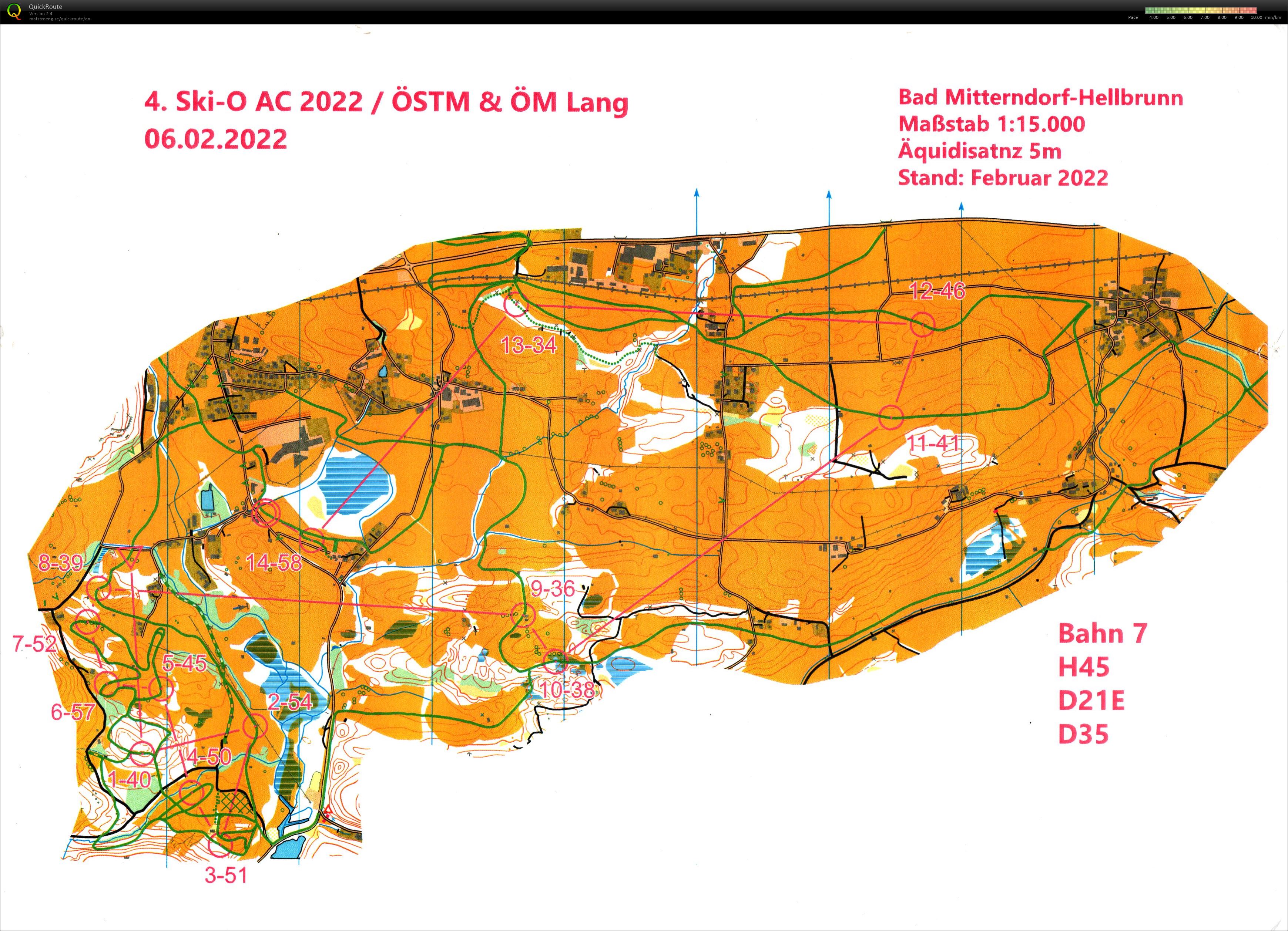 ÖM Lang, 4. Ski-O Austria Cup (2022-02-06)