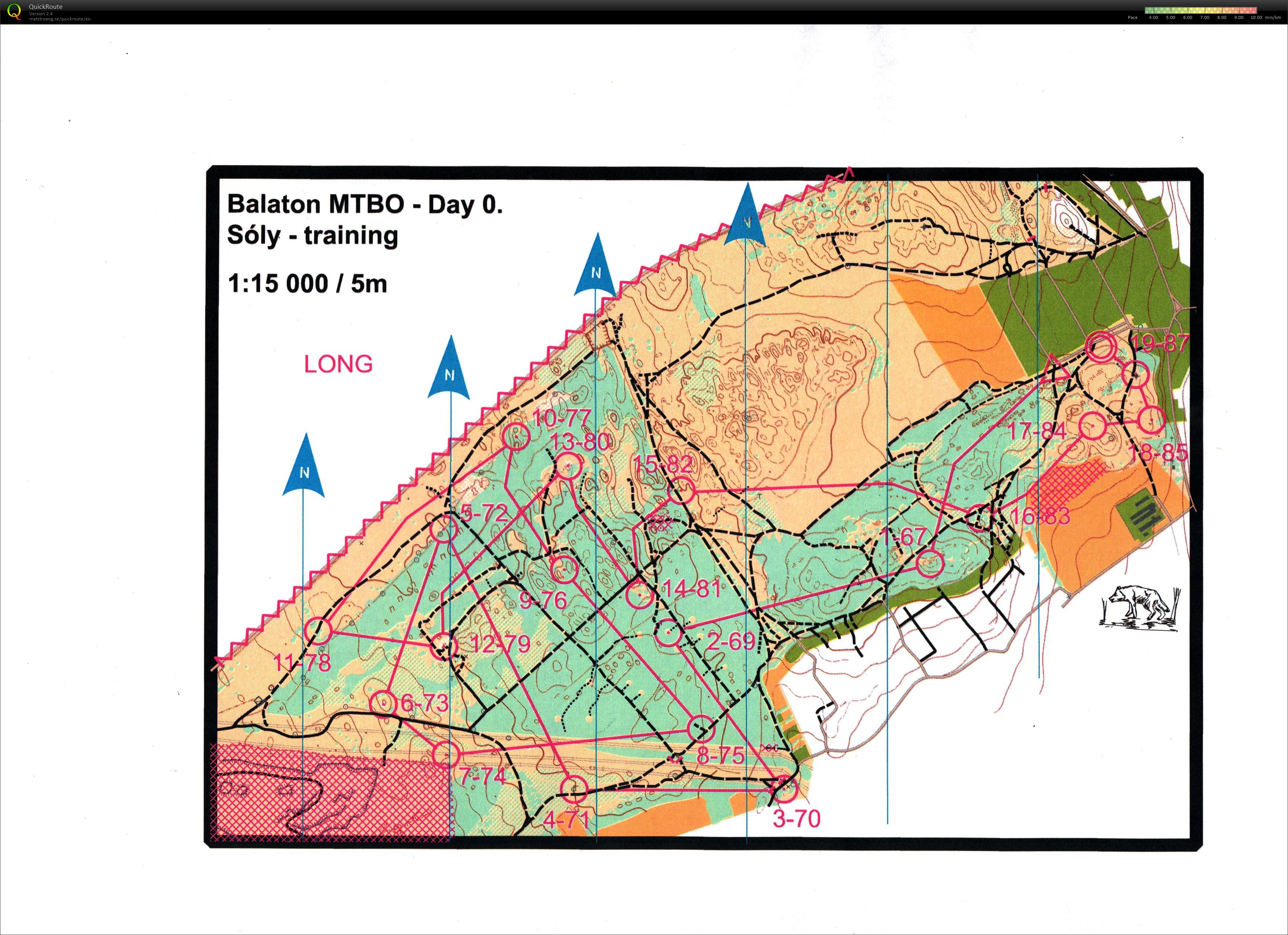 Bakony-Balaton MTBO Prológ (2022-04-22)