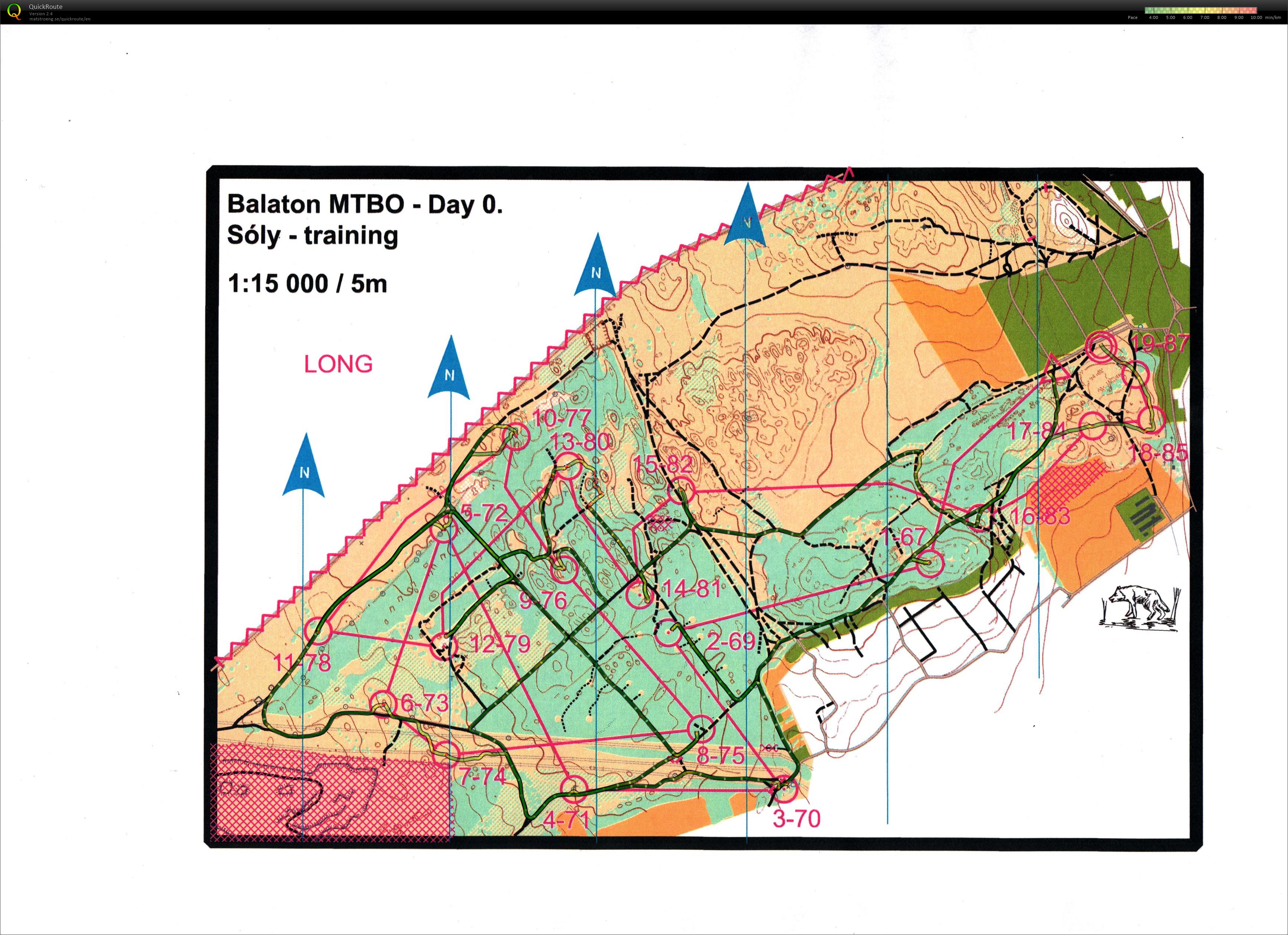 Bakony-Balaton MTBO Prológ (2022-04-22)